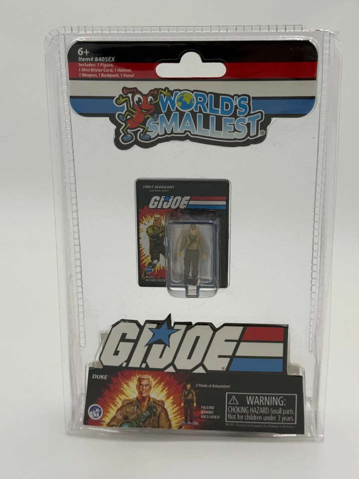 G.I. Joe - Duke - Figura de acción micro más pequeña del mundo Foto 1 de 1