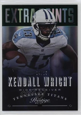 2013 Panini Prestige Extra Points Green /25 Kendall Wright #190 - Image 1 of 2