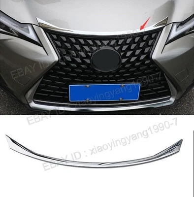 Chrome Front Hood Cover Trim For 2019-2024 Lexus UX UX200 UX250H UX300e Decor - Image 1 of 4