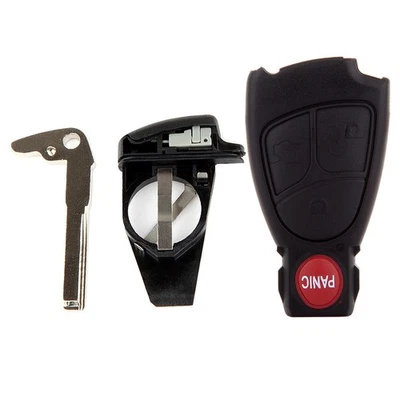 Fits Mercedes Benz S500 C230 2000 2001 2002 2003 2004 2005 Remote Car Key Shell - Image 1 of 4