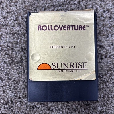 Coleco Colecovision Rolloverture By Sunrise Roll Overture Tested ROUGH LABEL - Image 1 of 4