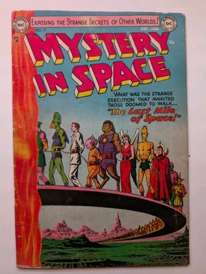 Mystery in Space 17 Rare Pre Code Horror Sci Fi 1954 DC Comics Golden Age - Image 1 of 4