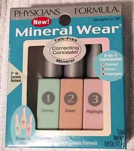 Physicians Formula  Mineral Wear Talc-Free Correcting Concealer (7060 or 7061) - Picture 1 of 4