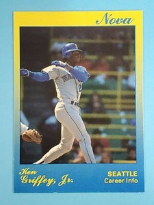 1991 Star Nova Ken Griffey Jr Seattle Mariners #96 /500 ⚾