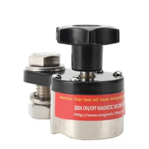 Magnetic Welding Ground Clamp 300A Grounding Adjustable Magnetic Connector - Picture 1 of 11