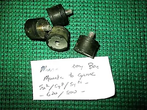 DUCATI OEM MONSTER BATTERY BOX rubber mounts 620 800 S2R S4R - Picture 1 of 4