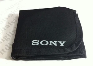Genuine Sony Filter Case Holder Pouch Wallet Purse Lens 2 Pockets OEM Original - Picture 1 of 6