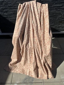 Beautiful Peach Marks And Spencer’s Lined And Weighted Pleated Curtains 64”x72” - Picture 1 of 10