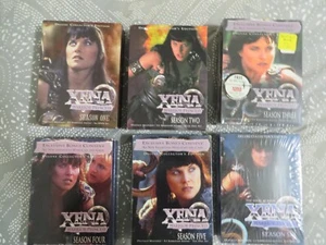 XENA WARRIOR PRINCESS - DVD BOX SET 1-6 Complete Series SEASON 3 AND 6 SEALED - Picture 1 of 3