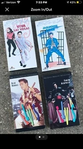 4 POPULAR ELVIS PRESLEY MOVIES ON 4 VHS - Hawaii, Acapulco, Jailhouse, Las Vegas - Picture 1 of 3