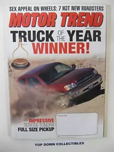 Motor Trend Magazine February 2000 Toyota Tundra Full Size Pickup - Foto 1 di 3