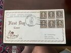 First Flight Cover January 1, 1934 Oak Island Mn To Baudette Mn