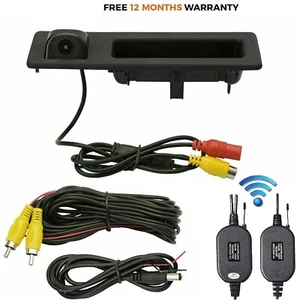 Wireless Boot Handle Rear HD Camera Reverse For BMW 3, 4, 5 Series F30 F10 F15 - Picture 1 of 16