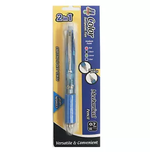 Medium Point 2 In 1 Mechanical Pencil + 4 Color Ballpoint Pen (Ship Any Color) - Picture 1 of 4