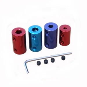 Color Aluminum Alloy Flexible Shaft Coupling Rigid Coupler Motor Connector DIY - Picture 1 of 2