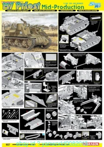 DRAGON 6637 1/35 M7 Priest Mid Production Plastic Model Kit - Picture 1 of 6