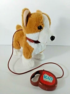 Walking Pet 9”CORGI With Sound By Kid Connection, Remote-Controlled Leash - Picture 1 of 9