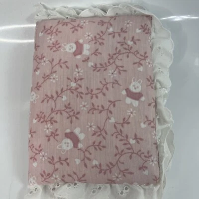 Handmade Pink Cotton 4 x 6 Photo Album Holds 32 - Image 1 of 4