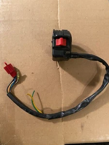 YAMAHA BLASTER 200 STOP RUN HEADLIGHT HEAD LIGHT BUTTON OEM BAR SWITCH 1988-2001 - Picture 1 of 8