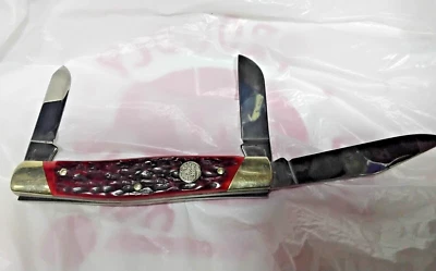 НОЖ СТОКМАНА UNITED BOKER SOLINGEN ГЕРМАНИЯ REDBONE RUSTLERS (12077 - Изображение 1 из 4