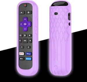 Shockproof Silicone Cover for Roku Ultra 2022 Voice Remote Pro Lightweight Case  - Picture 1 of 10