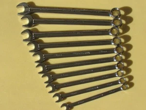 Snap-on Tools USA NEW 10pc Metric 12 Point FLANK DRIVE PLUS Wrench Set SOEXM710 - Picture 1 of 1