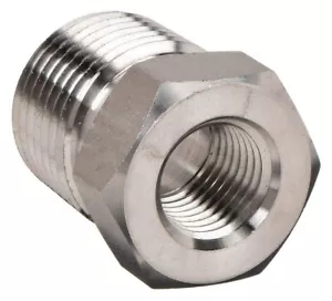 3/4 MNPT x 1/2 FNPT 316ss Hex Reducing Bushing Parker 12-8 RB-SS - Picture 1 of 1