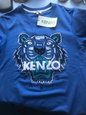 felpa azzurra kenzo