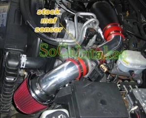 Red Cold Air Intake System Kit&Filter For 1996-2005 Chevy Blazer 4.3L V6 - Bild 1 von 1