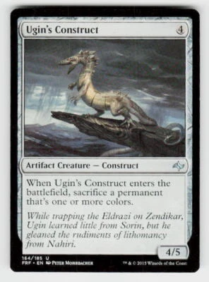 Fate Reforged #164 Ugin's Construct - Image 1 of 2