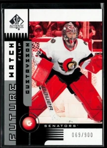2021-22 SP Authentic '01-02 Retro FW #01FW-FG Filip Gustavsson RC 069/900 - Picture 1 of 2