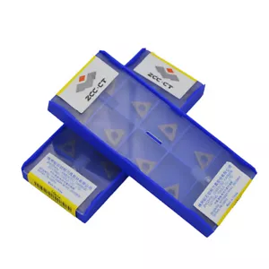 10pcs TCMT110204-EF TCMT2(1.5)1-EF NEW Carbide Inserts - Picture 1 of 5