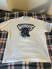 Vintage Villanova Wildcats Wildcat Logo White T Shirt Size XL