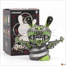 Kidrobot Dunny Apocalypse 2012 - Kukulcan - by Jesse Hernandez 3" Shadow Edition