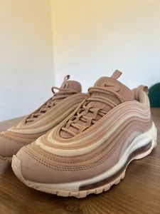 Nike Air Max 97 Dusty Peach Size 4 Womens AR7621-201 Rare Trainers Nike Women's - Picture 1 of 8