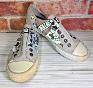 Ed Hardy Low Sneaker Schuhe Christian Audigier Vintage Grunge Y2K Skater Gr. 7 - Bild 1 von 14