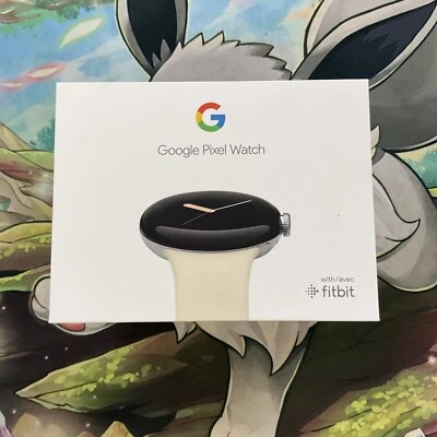 Google Pixel Watch  Android Smartwatch w/ Fitbit Tracking Global Version Steel - Image 1 of 3