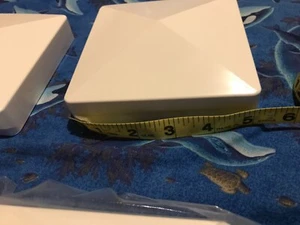 5" x 5" externe flache Pyramide Vinyl Pfostenkappe - Bild 1 von 2
