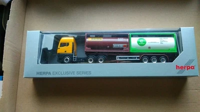 herpa exclusive bertschi MAN tank container kein awm amw albedo roco Märklin nmj - Bild 1 von 2