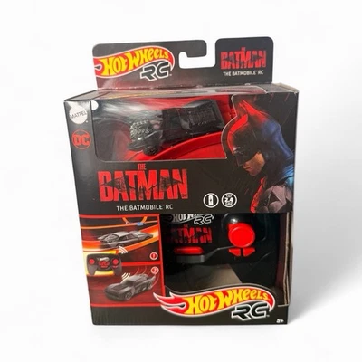 🦇 Hot Wheels RC The Batman Batmobile — Epic Remote Control Car! NEW SEALED - Image 1 of 4