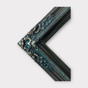 16 X 24 In stock-Traditional compo XL ornate corners wood frame, Aged OLD GOLD - Picture 1 of 11