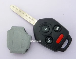 OEM SUBARU ACCENT FORESTER IMPREZA XV keyless entry remote GRAY pod NEW KEY CASE - Picture 1 of 4