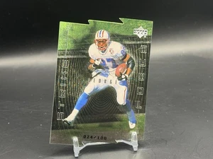 1999 Upper Deck Eddie George Strike Force Quantum Silver /100 Titans - Bild 1 von 2