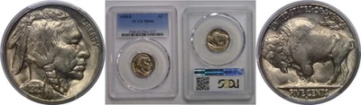1929-S 5C Buffalo Nickel PCGS MS-66 - Image 1 of 3