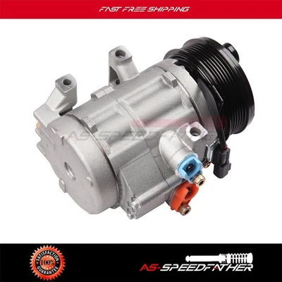 AC Compressor For 2007-2014 Lincoln Navigator 2007-2008 Mark LT 5.4L - Image 1 of 4