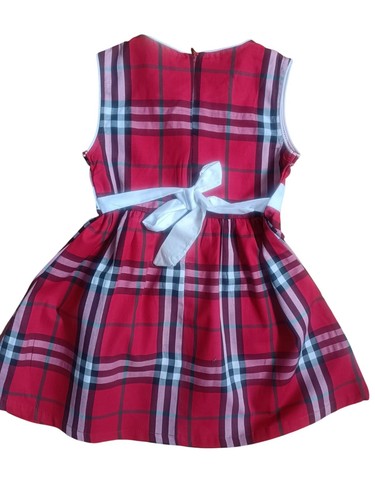 Vestito bambina Burberry nuovo con etichette taglia L 2 3 anni