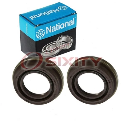Sellos diferenciales de eje trasero National de 2 piezas para Mazda 323 Driveline zi 1988-1989 Foto 1 de 4