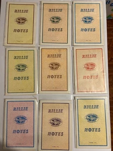 9 issues of Killie Notes, the official Journal of the American Killifish Assoc - Bild 1 von 5