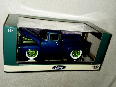 M2 CHASE 1956 FORD F-100 TRUCK (1 of 750) - NEW 1:24 SCALE DIECAST PICKUP TRUCK - Image 1 of 3