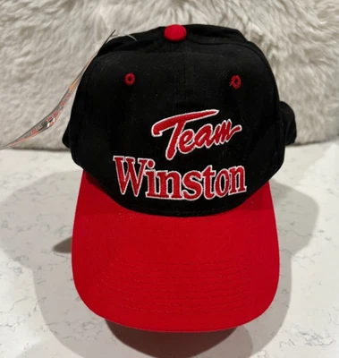 Sombrero oficial de colección Team Winston Cup Series NASCAR Racing día de carrera nuevo con etiquetas Foto 1 de 4